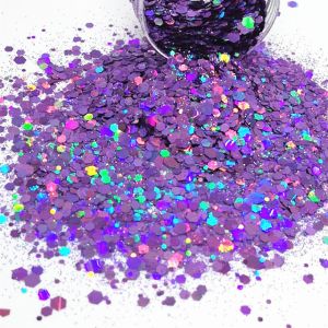 Cheap Mix and Match to Create Excellent Nail Art Effect Glitter Powder With Chunky Glitter for Resin Tumbler for sale