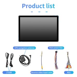 13.3inch Car GPS Navigation Universal 8 Core Digital Radio Car Stereo