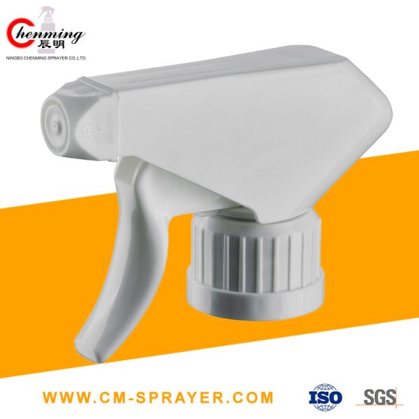 Quality 28-400 White Pp Plastic Trigger Sprayer Nozzles Tops For 32 Oz Bottles Square Head wholesale