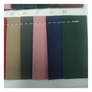 The Thickness of 1.0 Pvc Napa Pattern Tear Resistance Artificial Synthetic