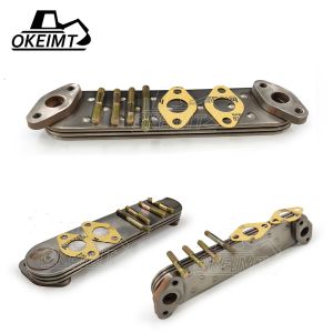 China OKEIMT Truck Cooling Parts 15711-1370 15701-1171  W04D-3P Oil Cooler Core/Element For Hino 300 3layers on sale