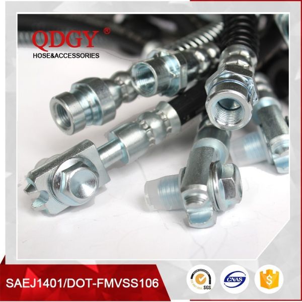 Quality TS16949/ISO9001 Certificated DOT approved SAE J1401 1/8"HL auto brake hose assembly parts wholesale