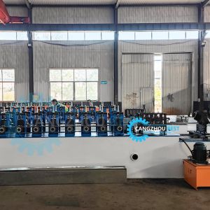Steel Stud And Track Roll Forming Machine For 7.5*1.2*1.5m Steel Structure