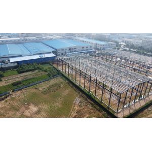 Prefabricated Steel Structure Building Supply Solution For Industry