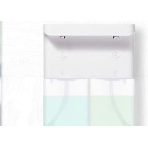 China OEM Kitchen Soap Dispenser Touchless 2x300ML 1200mAh White Sensor on sale