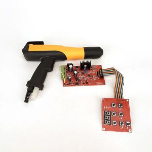 Manual Powder Coating Gun With Circuit Boards For Electrostatic Spraying