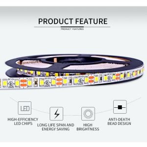 12/24VDC Ip68 16W 120leds/m Underwater RGB LED Strip 630nm