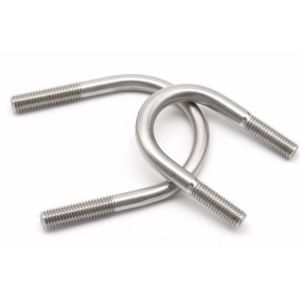 China 1/4 5/16 ASTM A193 A194 U TYPE SHAPE Metal Bolt with nut washer assortment SUS304 SUS316 A2-70 A4 on sale