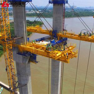 High Rise Steel Truss Bridge Modular Steel Structure Earthquake Resistant