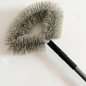 PET Bristles Cleaning Microfiber Duster Extra Long Telescopic Duster For SUS