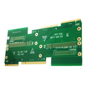 1oz Industrial Control PCB Assembly ENIG Gold Finger PCB Rigid