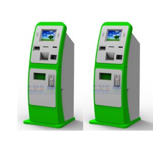 White Red Bill Payment Kiosk , UPS Card Vending Dispenser Ticketing Exchange