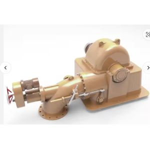 Turgo Hydro Impulse Turbine with Minimal Environmental Impact and Operating