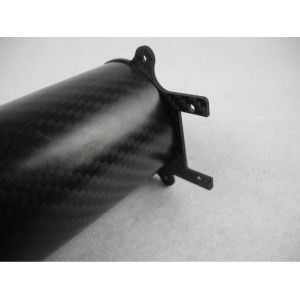 Customized processing Full Carbon Fibre Tube and Plate Glued Parts
