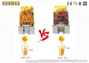 Cheap 90W Automatic Commercial Orange Juicer Machine 4 Glasses - 7 Glasses Per Minutes for sale
