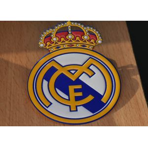 Custom Degradable TPU Embossed Logo Heat Transfer Labels For Garments