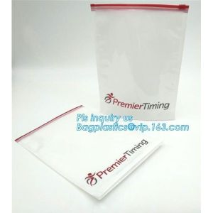 resealable slider zipper underwear packaging bags with logo, matte frosted PVC