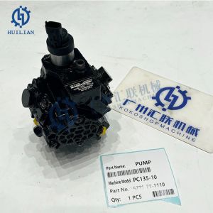 China KOMATSU PC135-10 PC130 PC130-7 PC130-8 Fuel Injection Fump 6271-71-1110 Diesel Fuel Pump Excavator Engine Parts for PC Excavator Engine on sale