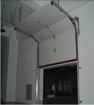 Exterior Roll Up Overhead Sectional Industrial Vertical PU Panel Insulated Workshop Dock Doors