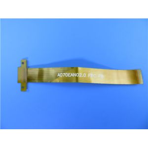 Polyimide 0.15mm Double Sided Flex PCB Surface 35um Cu