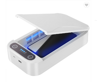 Quality UV clean uvc desinfected cell phone sterilizer box with wireless charger wholesale