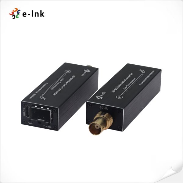 Quality Mini HD SDI Fiber Extender 1 Channel Video with Embedded Audio Transmission wholesale