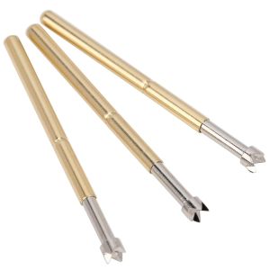 Spring Test Probes, 100Pcs P125-Q High Accuracy Round Pogo Pins for PCB Board