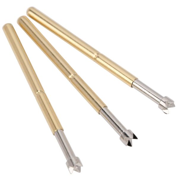 Spring Test Probes, 100Pcs P125-Q High Accuracy Round Pogo Pins for PCB Board