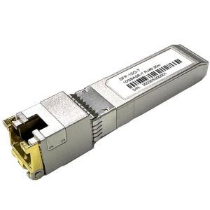 Small Form-factor Pluggable SFP Optic with RJ45 Connector and 850nm Wavelength