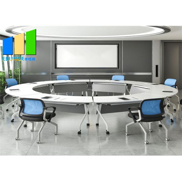 Quality Adjustable Folding Stackable Conference Room Tables Office Training Tables wholesale
