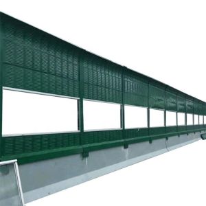 Road Noise Barrier with Aluminum Panel Sound Insulation Screen and Isolation