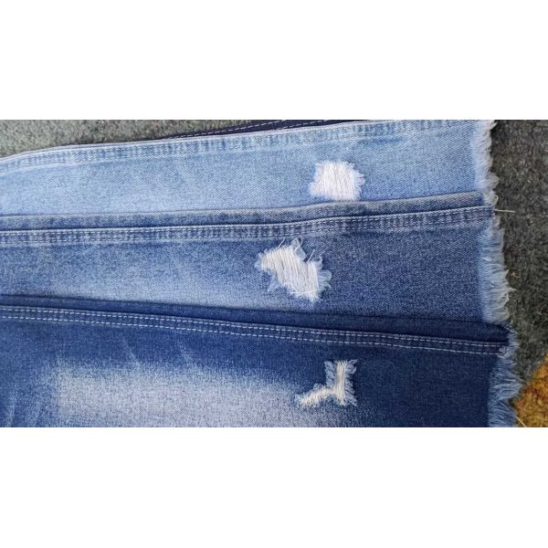 Quality Stretch Denim Fabric Cotton Polyester Viscore Denim fabric 7x7 JSD3172 wholesale