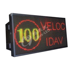 Cheap LED Scrolling Signs With Wifi Programmable Brightness 9000CD/M2 Resolution 16*16 for sale