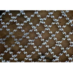 Razor Mesh Welded Razor Wire Mesh Fence Panel For Protective Fence Prison Fence