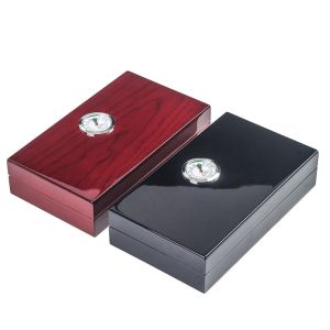 Cheap Rectangular Humidity Control Varnish Cigar Packaging Rigid Boxes With Customization Available for sale
