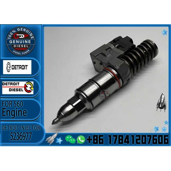 Engine 6067TK60 For Detroit Diesel Fuel Injector R5236977 5236977 For AGCO, Freightliner, Kenworth, Peterbilt, VOL, We