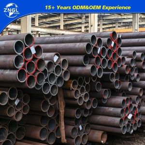 Q235 Q235B Q195 Ss400 Carbon Steel Pipe Tube with Round Outer Diameter 57-325 at