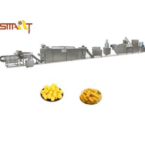 Stainless Steel Crispy Oats Making Machine Popcorn Snacks Making Machine