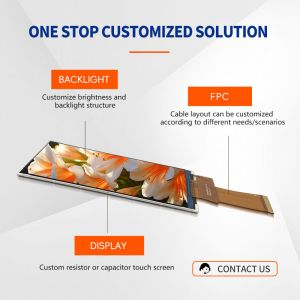 4.5-inch 300nits 480*854 Handheld PDA/POS Display Panel With RGB Interface