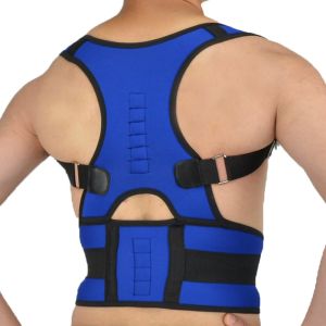 Clavicle brace amazon adjustable posture corrector device elastic with magnets
