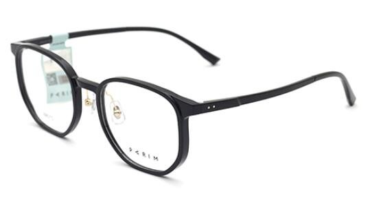 Quality Parim Ladies Eyeglass Men Frames Black White Classical Big Frame wholesale