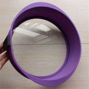 Cheap Custom Made Newest Design Silicone 9 Inch Springform Cheesecake Baking Pan With Glass Base for sale