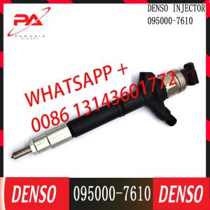 095000-7610 Genuine Common Rail Diesel Engine Fuel Injector For TOYOTA 23670