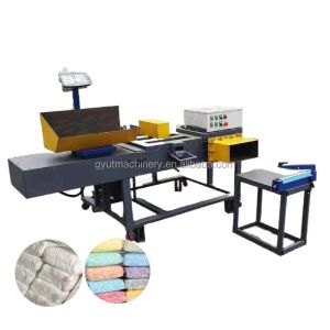 3500 KG Textile Baler Machine with Horizontal Design and 380*150*70 mm Bale Size