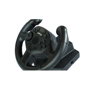 Mini Wired USB Laptop Steering Wheel With Vibration