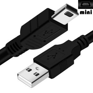 1m 1.5m 2m 3m 5m 10m Data Charger USB A Male to Mini B 5P USB Cable for PS3