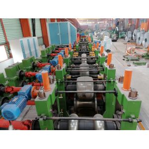 PLC Controlled Carbon Steel Welded Pipe Making Machine