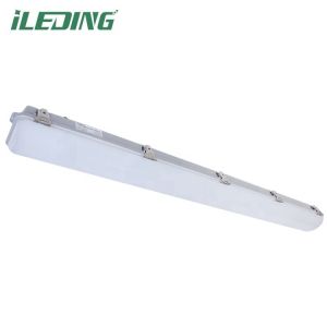 Cheap 1200mm Vapor Tight Linear Lighting Fixture IP66 Tri-proof 32W 36W 42W 46W 65W LED Light with 5- for sale