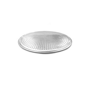 15 inch perforated round aluminum pizza pan punched pizza tray baking tray for