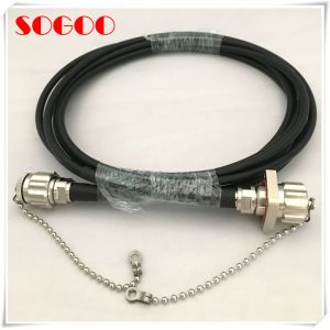 IP67 Armored Fiber Patch Cord With Odc Connector Plug Socket With 2 Cores